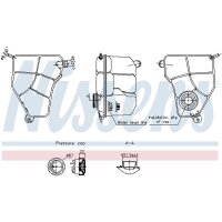 NISSENS 996217 Ausgleichsbehälter, Kühlmittel