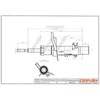 DR!VE+ DP1610.10.0113 Stoßdämpfer
