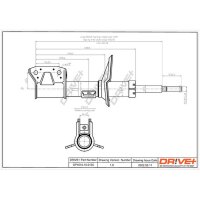 DR!VE+ DP1610.10.0135 Stoßdämpfer