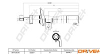 DR!VE+ DP1610.10.0017 Stoßdämpfer