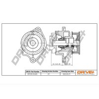 DR!VE+ DP2310.10.005 Wasserpumpe, Motorkühlung