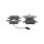 BOSCH 0 986 460 118 Bremsbelagsatz, Scheibenbremse