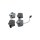 BOSCH 0 986 460 118 Bremsbelagsatz, Scheibenbremse