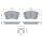 BOSCH 0 986 460 144 Bremsbelagsatz, Scheibenbremse
