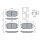BOSCH 0 986 460 164 Bremsbelagsatz, Scheibenbremse