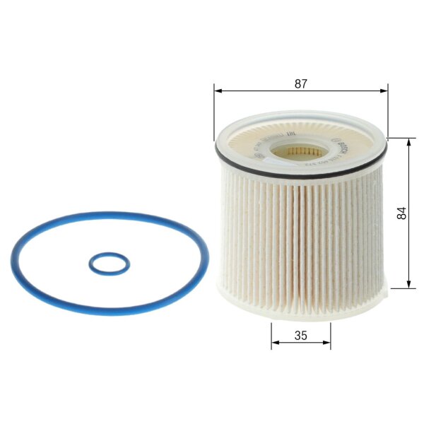 BOSCH F 026 402 372 Kraftstofffilter