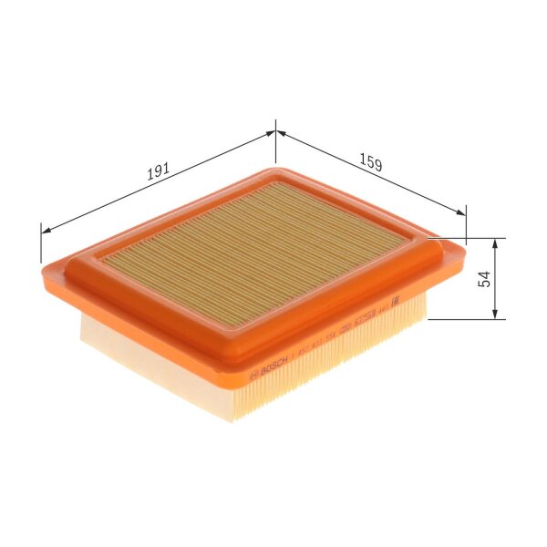 BOSCH 1 457 433 554 Luftfilter