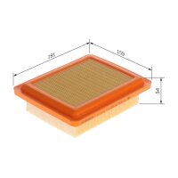 BOSCH 1 457 433 554 Luftfilter