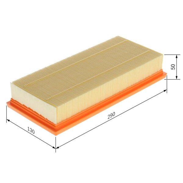 BOSCH F 026 400 784 Luftfilter