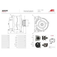 AS-PL A0939S Generator
