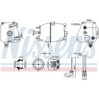 NISSENS 996223 Ausgleichsbehälter, Kühlmittel