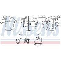 NISSENS 996379 Ausgleichsbehälter, Kühlmittel