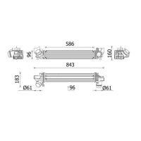 MAHLE CI 727 000P Ladeluftkühler