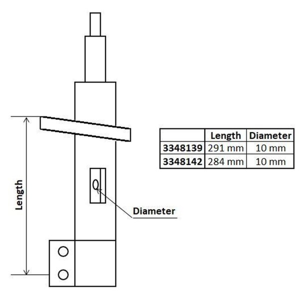 KYB 3348142 Stoßdämpfer