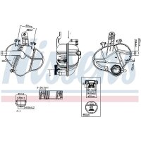 NISSENS 996376 Ausgleichsbehälter, Kühlmittel