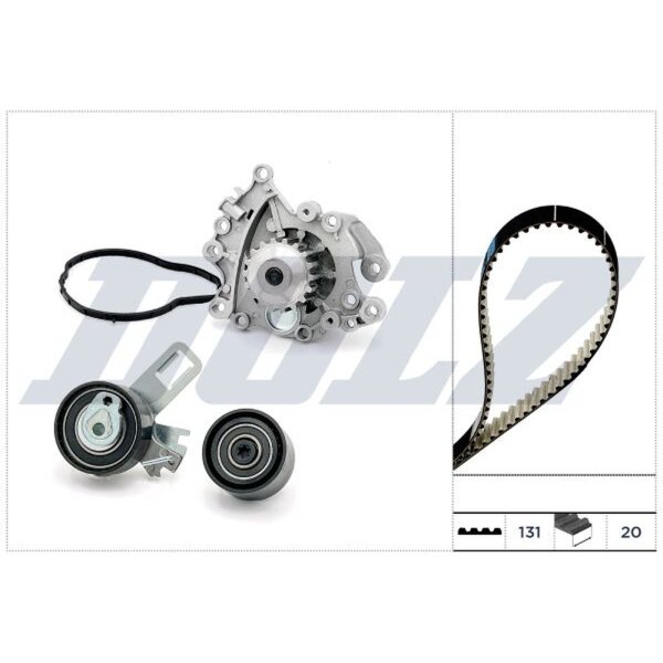 DOLZ KD236 Wasserpumpe + Zahnriemensatz