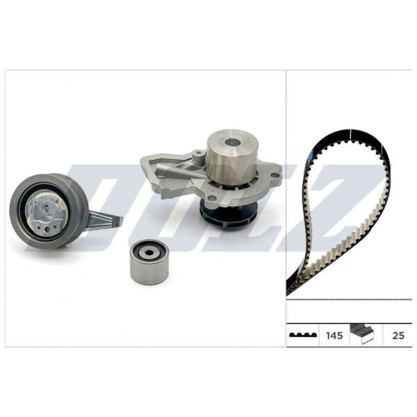 DOLZ KD253 Wasserpumpe + Zahnriemensatz