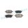 RAP BRAKES R-P1739 Bremsbelagsatz, Scheibenbremse