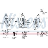 NISSENS 93854 Lader, Aufladung
