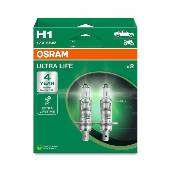 ams-OSRAM 64150ULT-2HB Glühlampe, Fernscheinwerfer