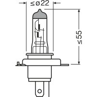 ams-OSRAM 64193NBS-2HB Glühlampe, Fernscheinwerfer