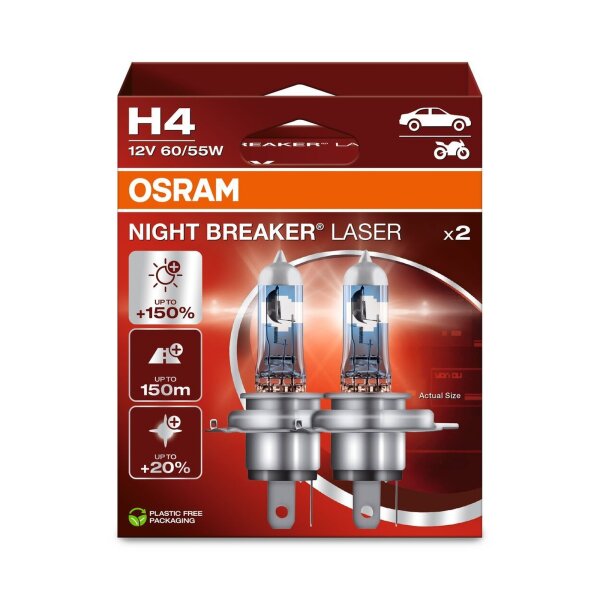 ams-OSRAM 64193NL-2HB Glühlampe, Fernscheinwerfer