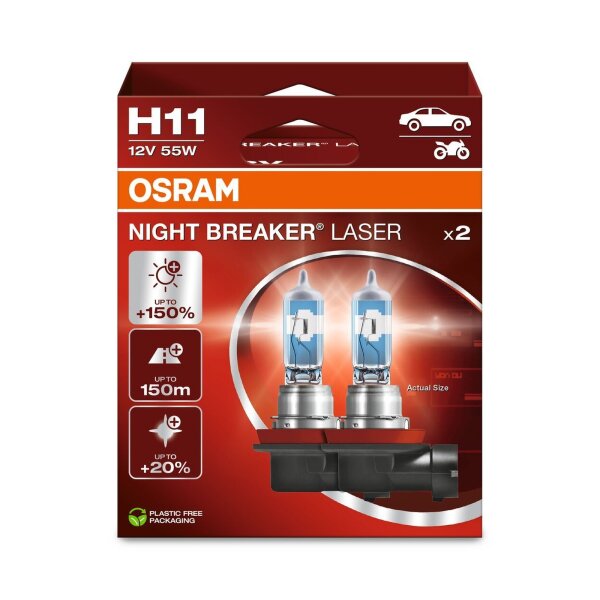 ams-OSRAM 64211NL-2HB Glühlampe, Fernscheinwerfer