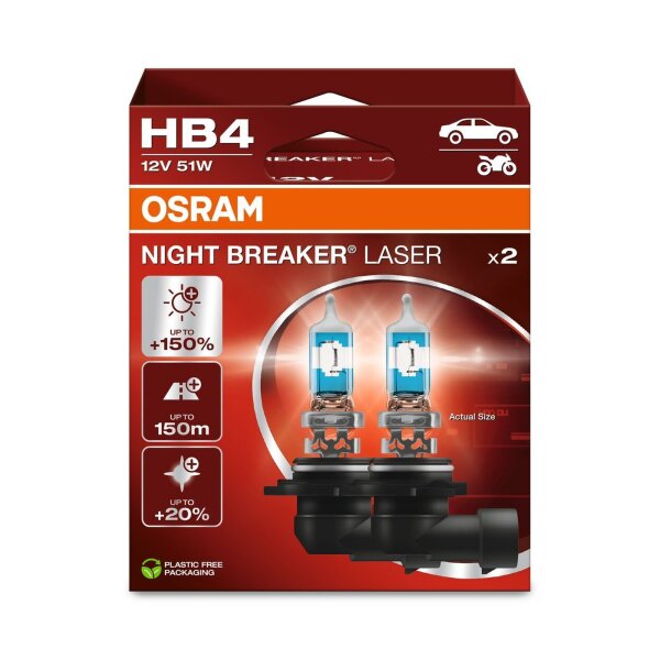 ams-OSRAM 9006NL-2HB Glühlampe, Fernscheinwerfer