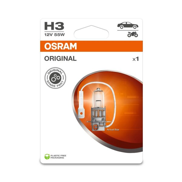 ams-OSRAM 64151-1BL Glühlampe, Fernscheinwerfer