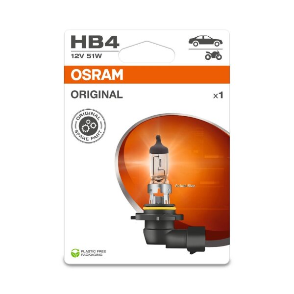 ams-OSRAM 9006-1BL Glühlampe, Fernscheinwerfer