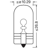 ams-OSRAM 2825ULT-2BL Glühlampe, Blinkleuchte