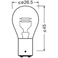 ams-OSRAM 7528ULT-2BL Glühlampe, Blinkleuchte