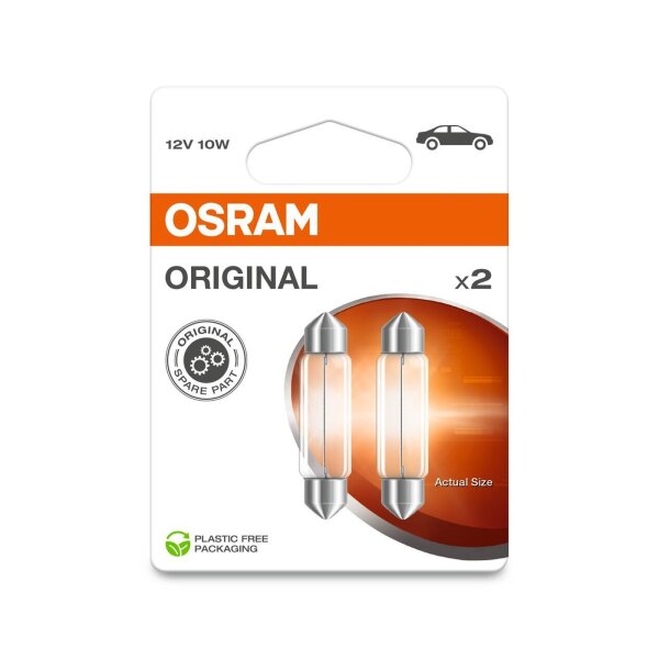 ams-OSRAM 6411-2BL Glühlampe, Innenraumleuchte