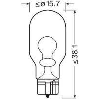 ams-OSRAM 921-2BL Glühlampe, Blinkleuchte