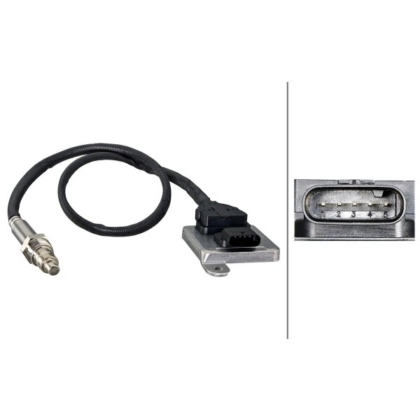 HELLA 6PN 358 307-191 NOx-Sensor, Harnstoffeinspritzung