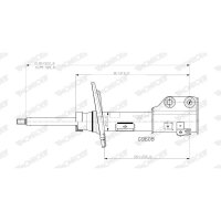 MONROE G9608 Stoßdämpfer