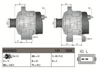 DENSO DAN3023 Generator