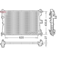 DENSO DRM09179 Kühler, Motorkühlung