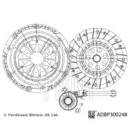 BLUE PRINT ADBP300248 Kupplungssatz