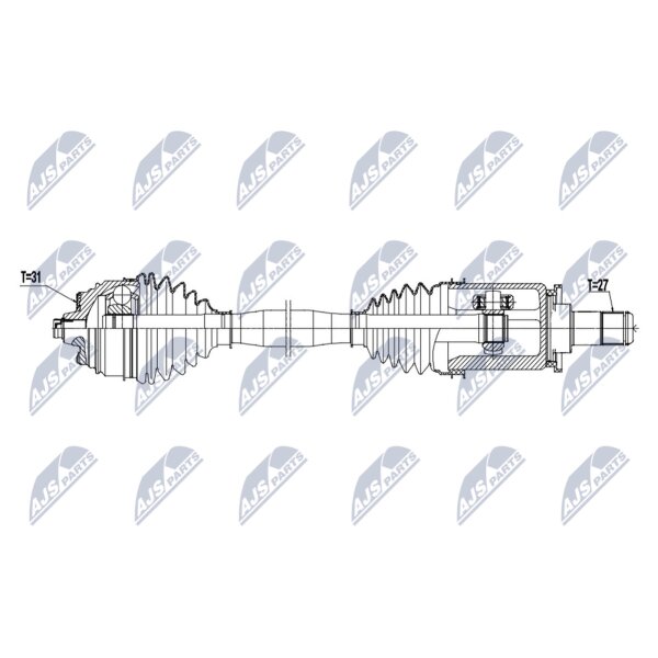 NTY NPW-BM-251 Antriebswelle