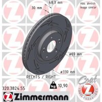 ZIMMERMANN 320.3824.55 Bremsscheibe