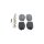 BOSCH 0 986 460 165 Bremsbelagsatz, Scheibenbremse