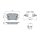 BOSCH 0 986 460 173 Bremsbelagsatz, Scheibenbremse