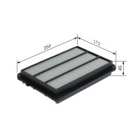 BOSCH F 026 400 727 Luftfilter