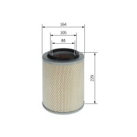 BOSCH F 026 400 796 Luftfilter