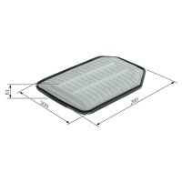 BOSCH F 026 400 805 Luftfilter