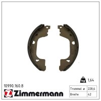 ZIMMERMANN 10990.160.8 Bremsbackensatz, Feststellbremse