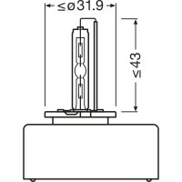 ams-OSRAM 66540 Glühlampe, Fernscheinwerfer