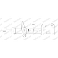 MONROE G8693 Stoßdämpfer