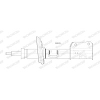 MONROE G8695 Stoßdämpfer